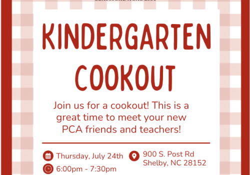 Kindergarten Cookout