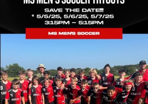 Reminder: MS Soccer Tryouts