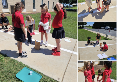 Mrs. Simpson’s Second Grade Scientists Put the Properties of Matter to the Test