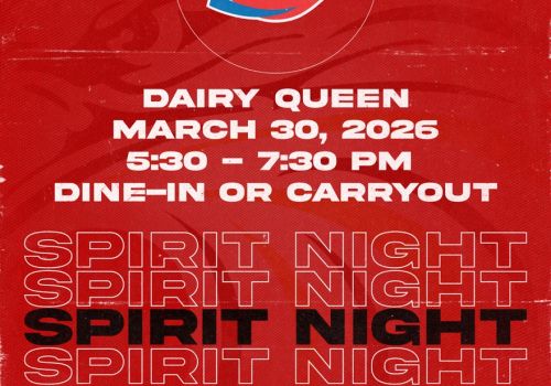 Save the Date: Spirit Night at Dairy Queen!