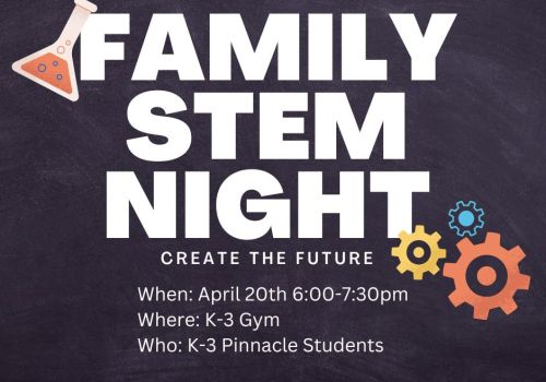 STEM Family Night for K-3 students