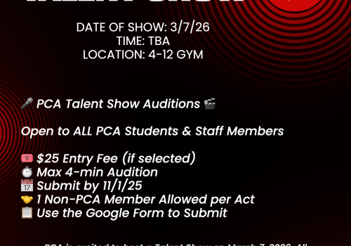 Sign-up for the Pinnacle Talent Show