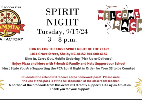 Save the Date: Spirit Night @ Jammin J's Pizza!